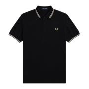 Fred Perry Polo Shirts Black, Herr