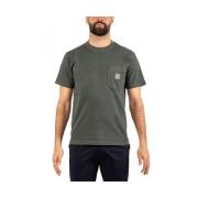 Stone Island Herr Casual T-shirt Green, Herr