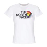 The North Face Lady Pride Tee - Streetwear Kollektion White, Dam