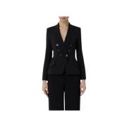 Elisabetta Franchi Blazers Black, Dam