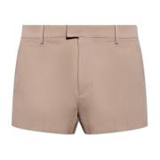 Ami Paris Ull shorts Beige, Herr