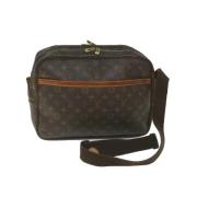 Louis Vuitton Vintage Pre-owned Canvas louis-vuitton-vskor Brown, Dam