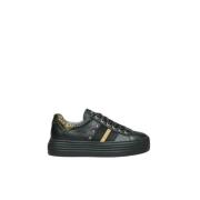 Nerogiardini Stiliga Läder Sneakers Black, Dam