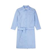 Munthe Twist Skjortklänning Blue, Dam