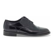 Guidi Laced Shoes Black, Herr