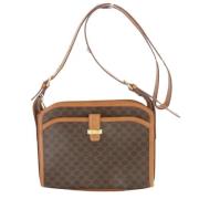 Celine Vintage Pre-owned Laeder axelremsvskor Brown, Dam