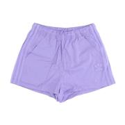 Adidas Ljuslila Linne Streetwear Shorts Purple, Dam