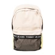 Tommy Jeans Backpacks Beige, Herr
