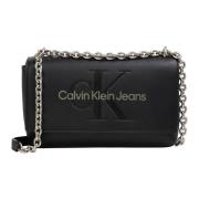 Calvin Klein Jeans Shoulder bag Black, Dam