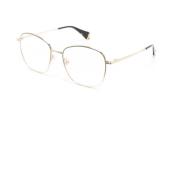 Gigi Studios Guld Optisk Ram Must-Have Stil Yellow, Unisex