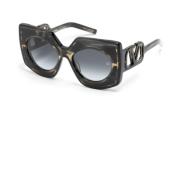 Valentino Vls127 A Sunglasses Black, Dam