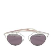 Dior Vintage Pre-owned Acetat solglasgon Purple, Dam