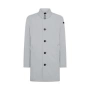 RRD Single-Breasted Coats Gray, Herr