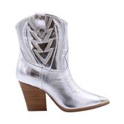Lola Cruz Western Style Cowboy Boots Gray, Dam