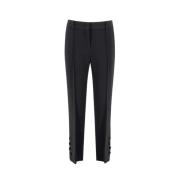 Ermanno Scervino Slim-fit Trousers Black, Dam