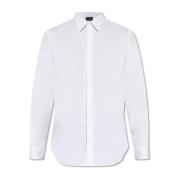 Emporio Armani Klassisk skjorta White, Herr