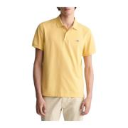 Gant Polo Shirts Yellow, Herr