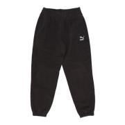 Puma Klassiska Fleece Sweatpants för Kvinnor Black, Dam