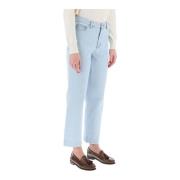 A.p.c. Straight Jeans Blue, Dam