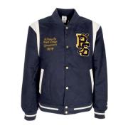 Puma Navy Varsity Jacket Streetwear Män Blue, Herr