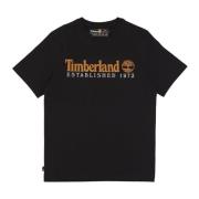 Timberland Vintage 1973 Tee Svart Streetwear Black, Herr