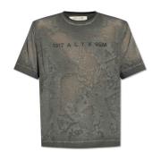 1017 Alyx 9SM T-shirt med logotyp Gray, Herr