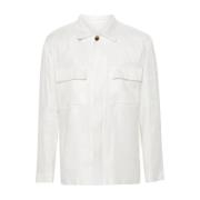 Lardini Light Jackets White, Herr