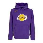 Nike NBA Club Hoodie Loslak Lila Purple, Herr