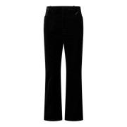 Tom Ford Wide Trousers Black, Dam