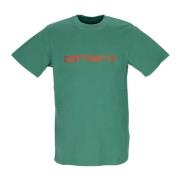 Carhartt Wip T-Shirts Green, Herr