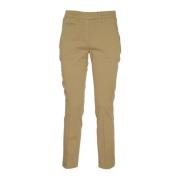 Dondup Slim-fit Trousers Beige, Dam