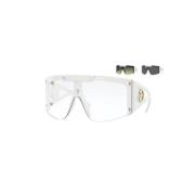 Versace Glasses White, Unisex