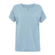 Mansted T-Shirts Blue, Dam