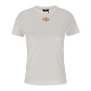 Elisabetta Franchi Vita T-shirts och Polos White, Dam