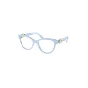 Swarovski Blå Ram Stiliga Glasögon Blue, Unisex
