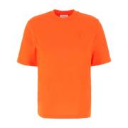 Salvatore Ferragamo T-Shirts Orange, Dam