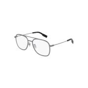 Alexander McQueen Glasses Gray, Unisex
