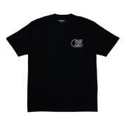 Carhartt Wip Ekologisk bomull Night Night T-shirt Black, Herr