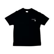 3.Paradis Logo Appliqué T-Shirt Black, Herr