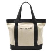 Balenciaga Vintage Pre-owned Laeder balenciaga-vskor Beige, Dam
