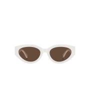 Tommy Hilfiger Sunglasses White, Dam