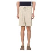 Paolo Pecora Casual Shorts Beige, Herr