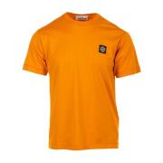Stone Island Orange T-shirt och Polo Orange, Herr