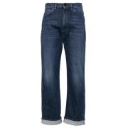 3X1 Cropped Jeans Blue, Dam