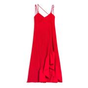 Lanvin Midi Dresses Red, Dam