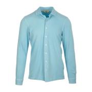 Gran Sasso Ljusblå Skjorta Kollektion Blue, Herr