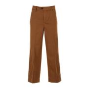 Roy Roger's Wide Trousers Brown, Dam