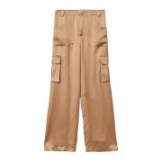 Gaëlle Paris Wide Trousers Yellow, Dam