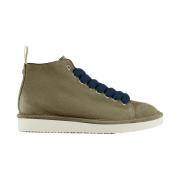 Panchic P01 Man's Ankle Boot Suede Forest Night-Cobalt Green, Herr