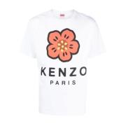 Kenzo Vit T-shirts och Polos Kollektion White, Dam